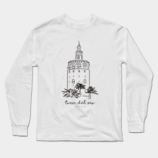 Torre del Oro | Gold Tower | Gold Tower Sevilla | Seville, Spain | Tradition | Travel | Traveling | Andalusia Long Sleeve T-Shirt